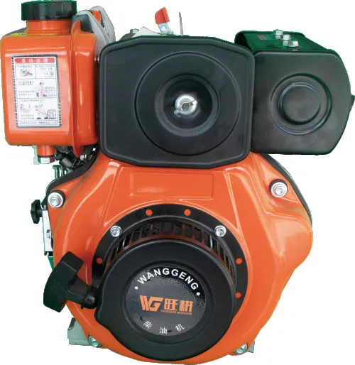 Air-cooled diesel engine